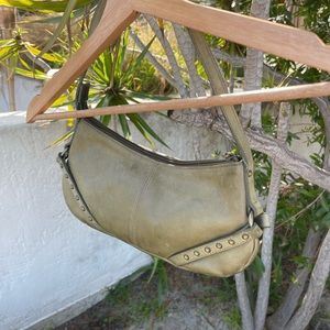 army green fossil shoulder bag